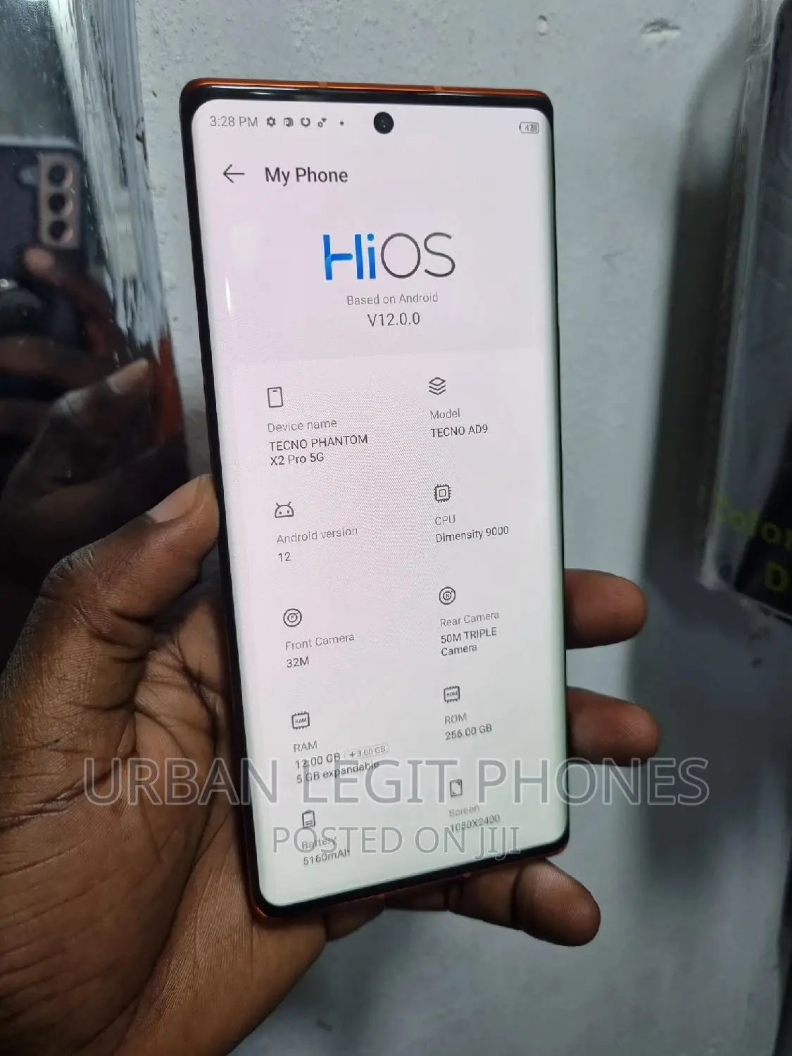 Tecno Phantom X2 Pro 5G 256 GB Orange