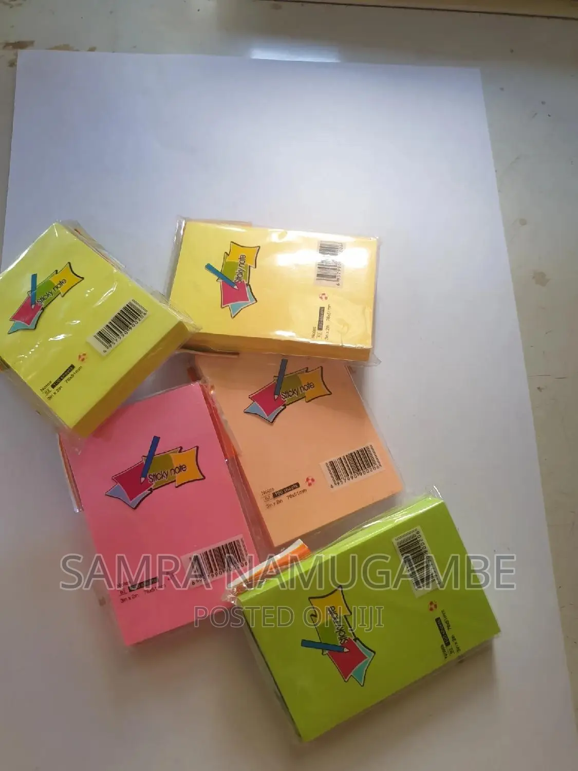 76x51mm Sticker Notes