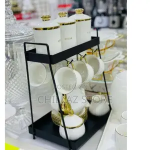 Stainless Steel Tea Cup Stand.