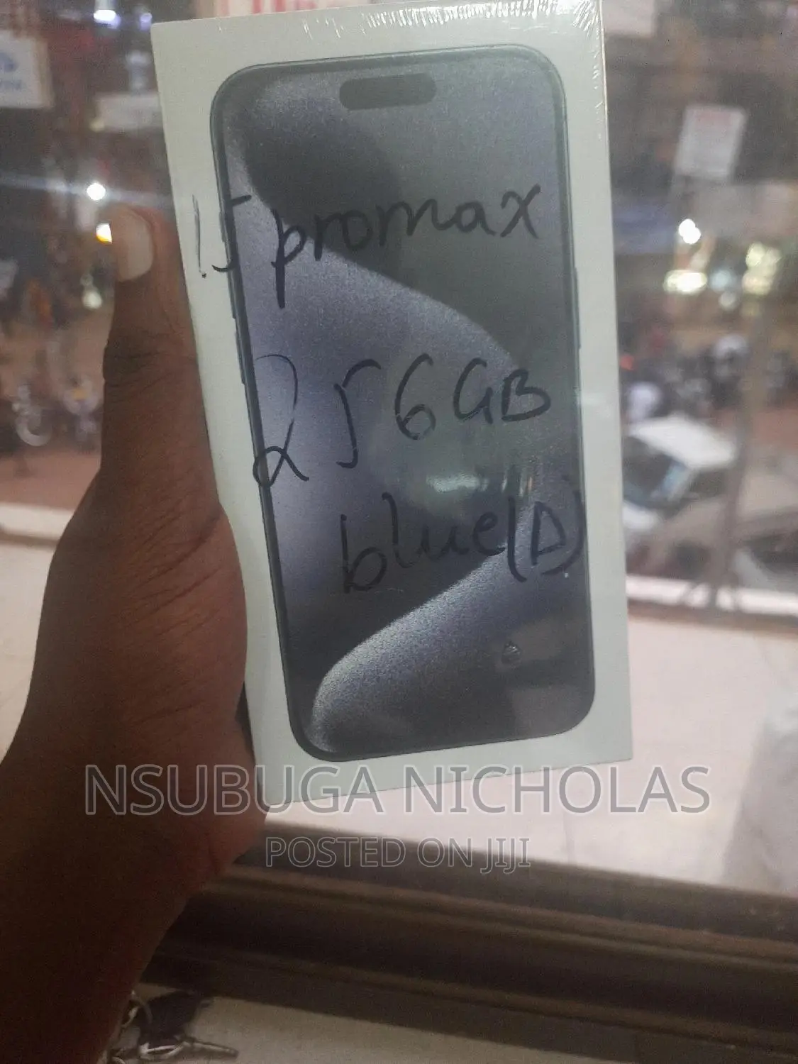 New Apple iPhone 15 Pro Max 256 GB Blue