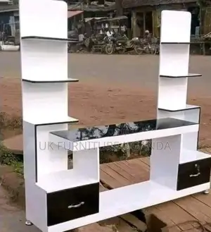 Tv Stand White and Black Available