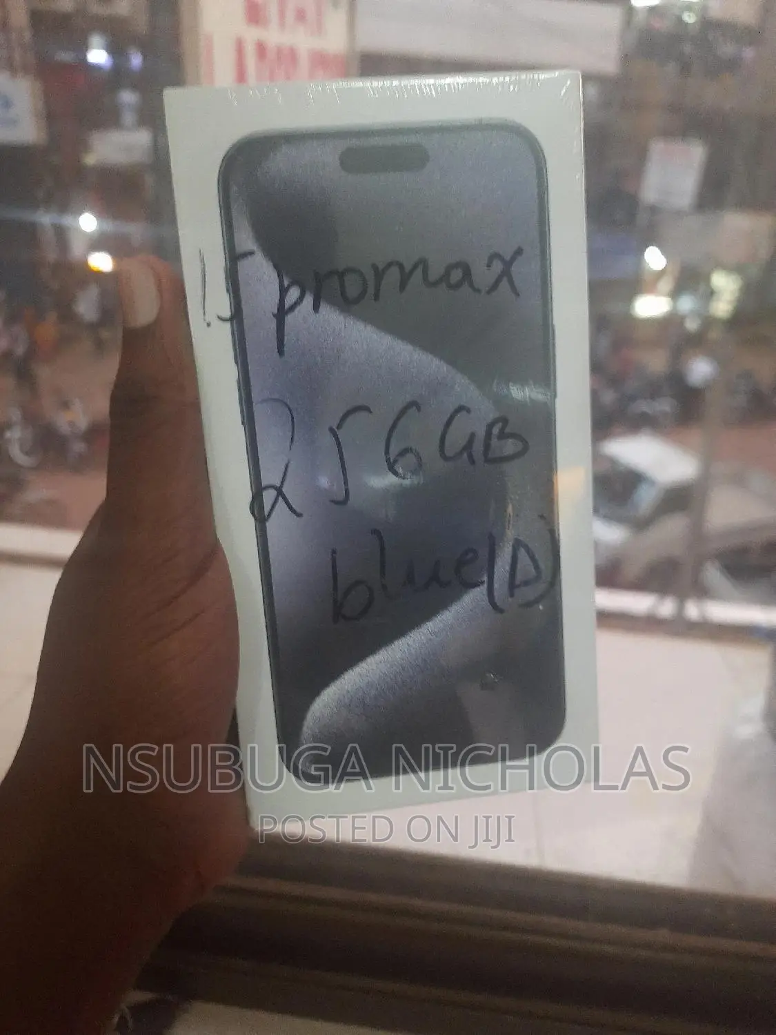 New Apple iPhone 15 Pro Max 256 GB Blue