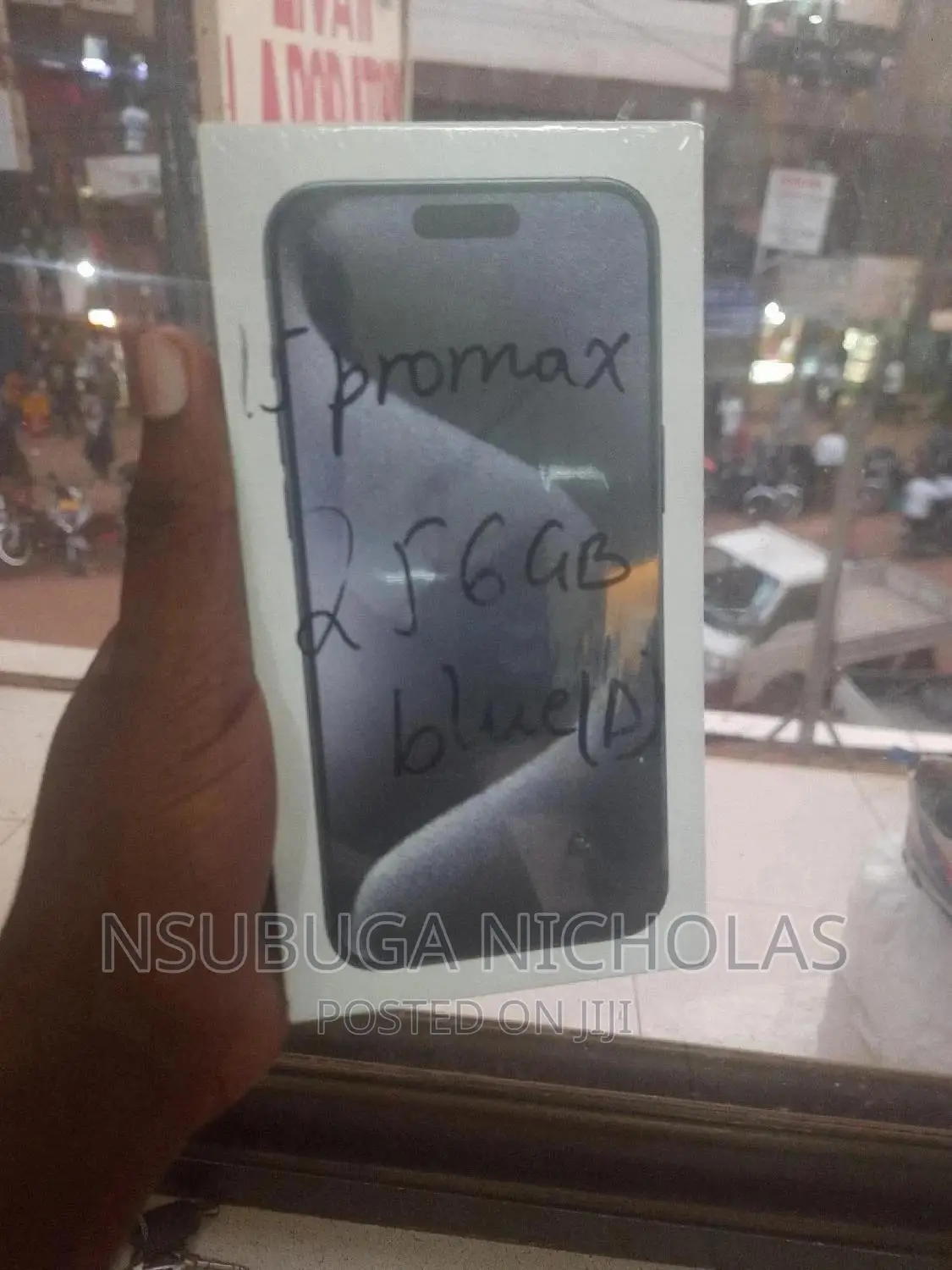 New Apple iPhone 15 Pro Max 256 GB Blue