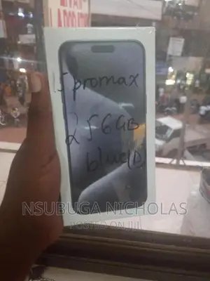New Apple iPhone 15 Pro Max 256 GB Blue