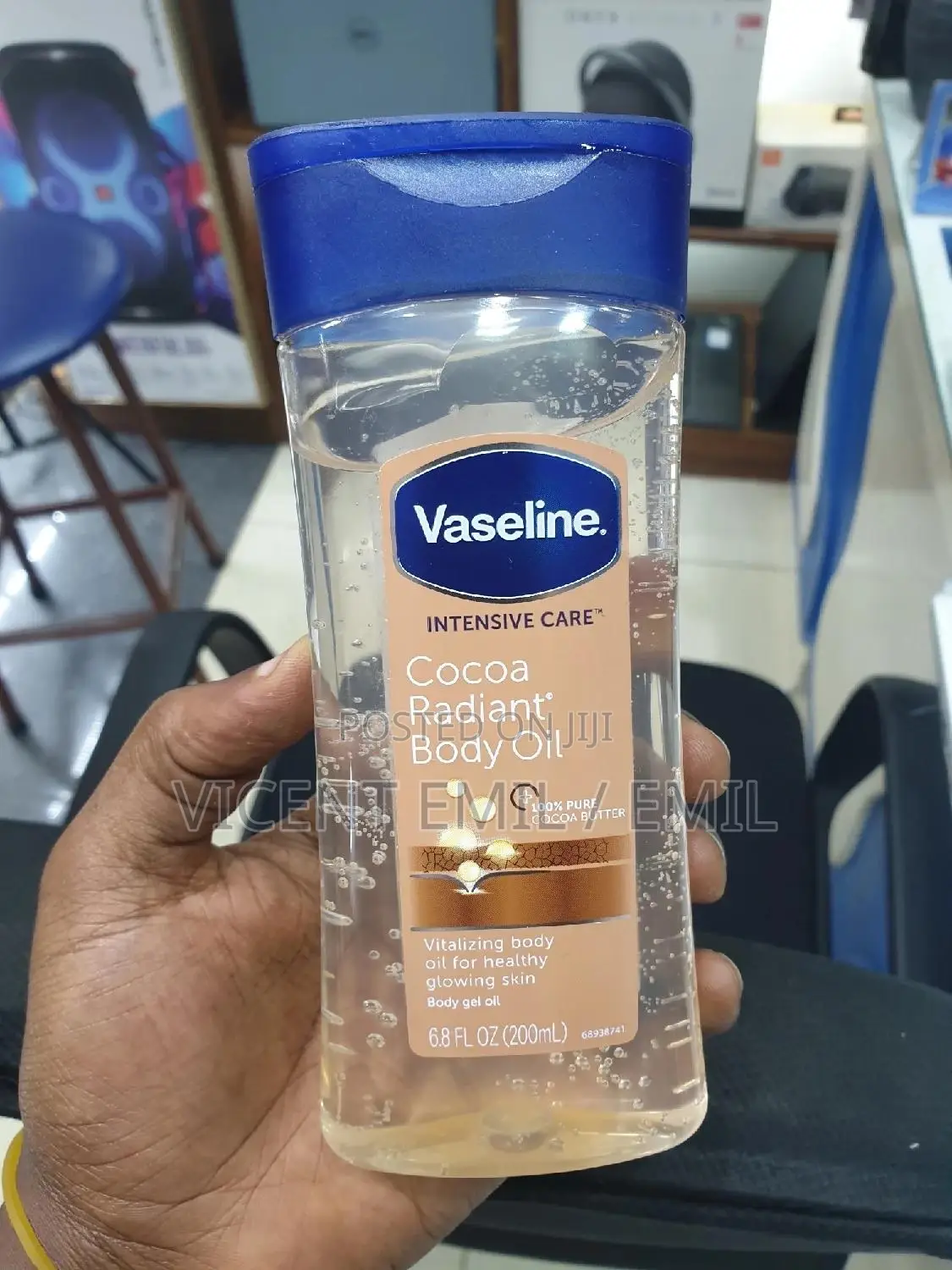Vaseline Cocoa Radiant Body Oil Intensive Care