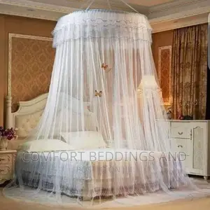 Round Mosquito Net White 5*6