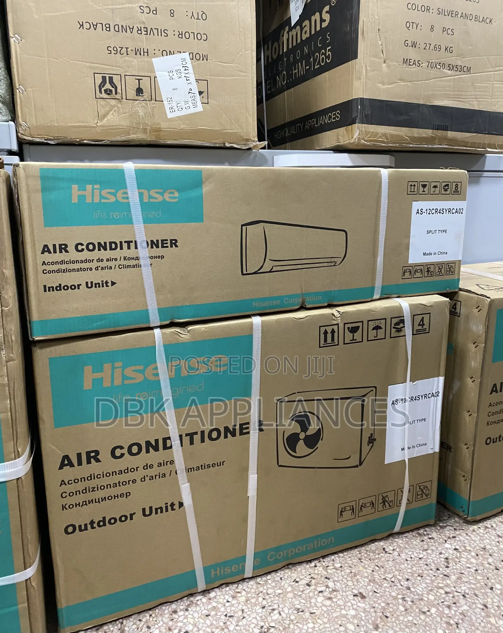 Hisense 12000 Btu/Hr Air Conditioners 2yr Warranty