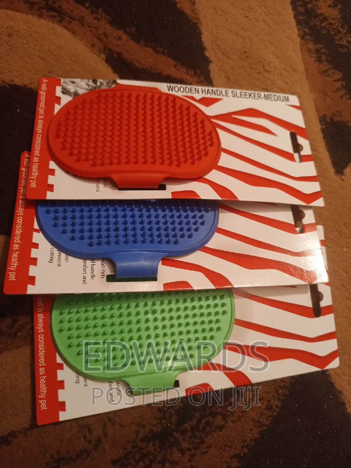 Dog Bathing Rubber Green