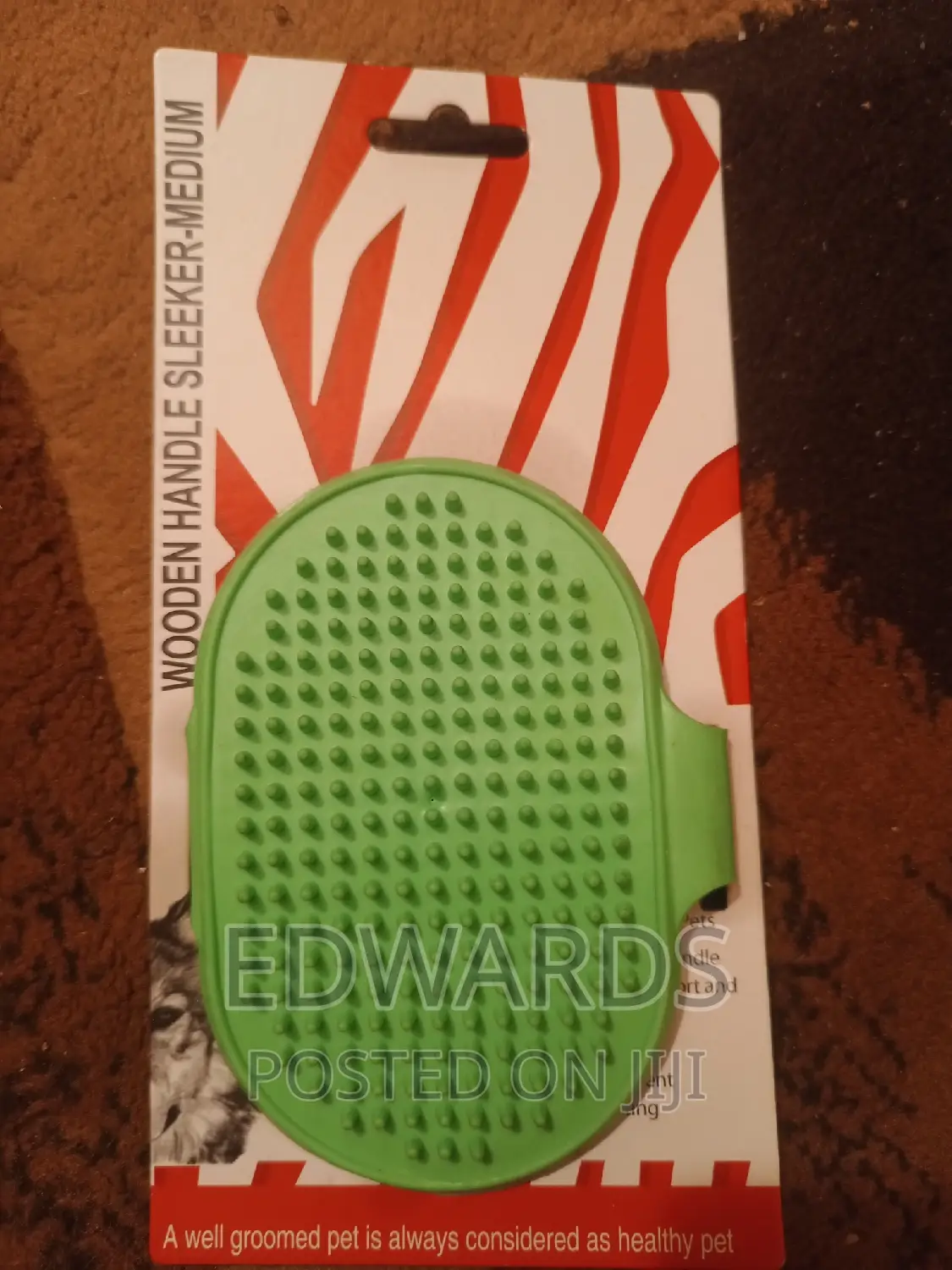 Dog Bathing Rubber Green