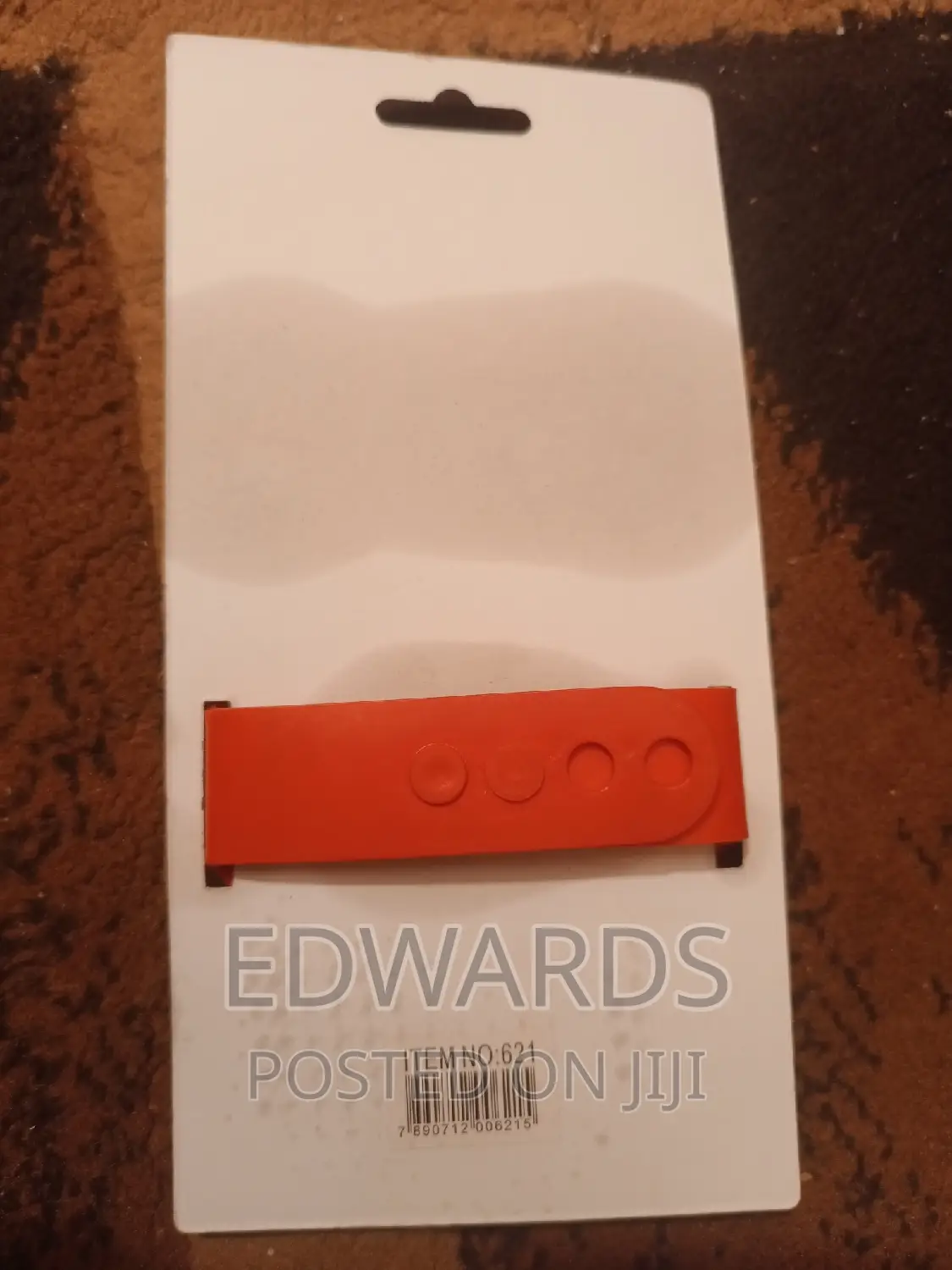 Dog Washing Brush Red