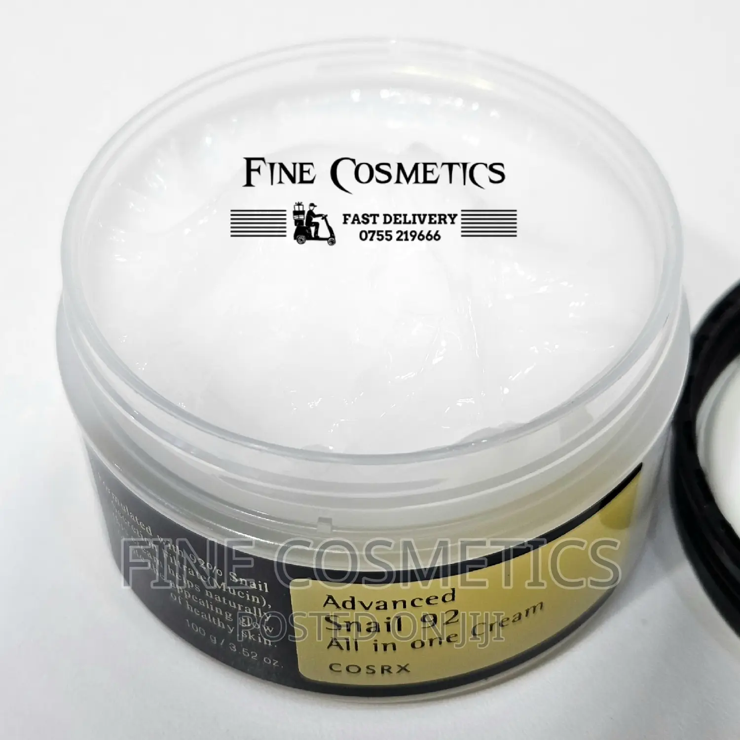 Advanced Snail 92 All on One COSRX Snail Skin Repair Cream.