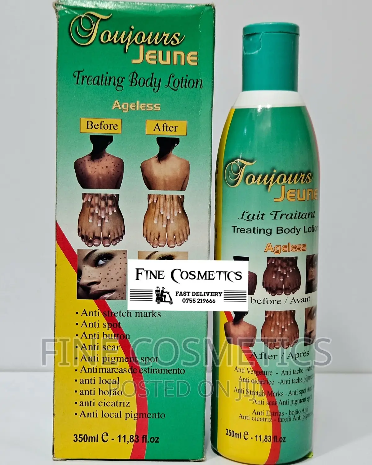 Toujours Jeune Anti-Aging Blackspot Remover Body Lotion 350g