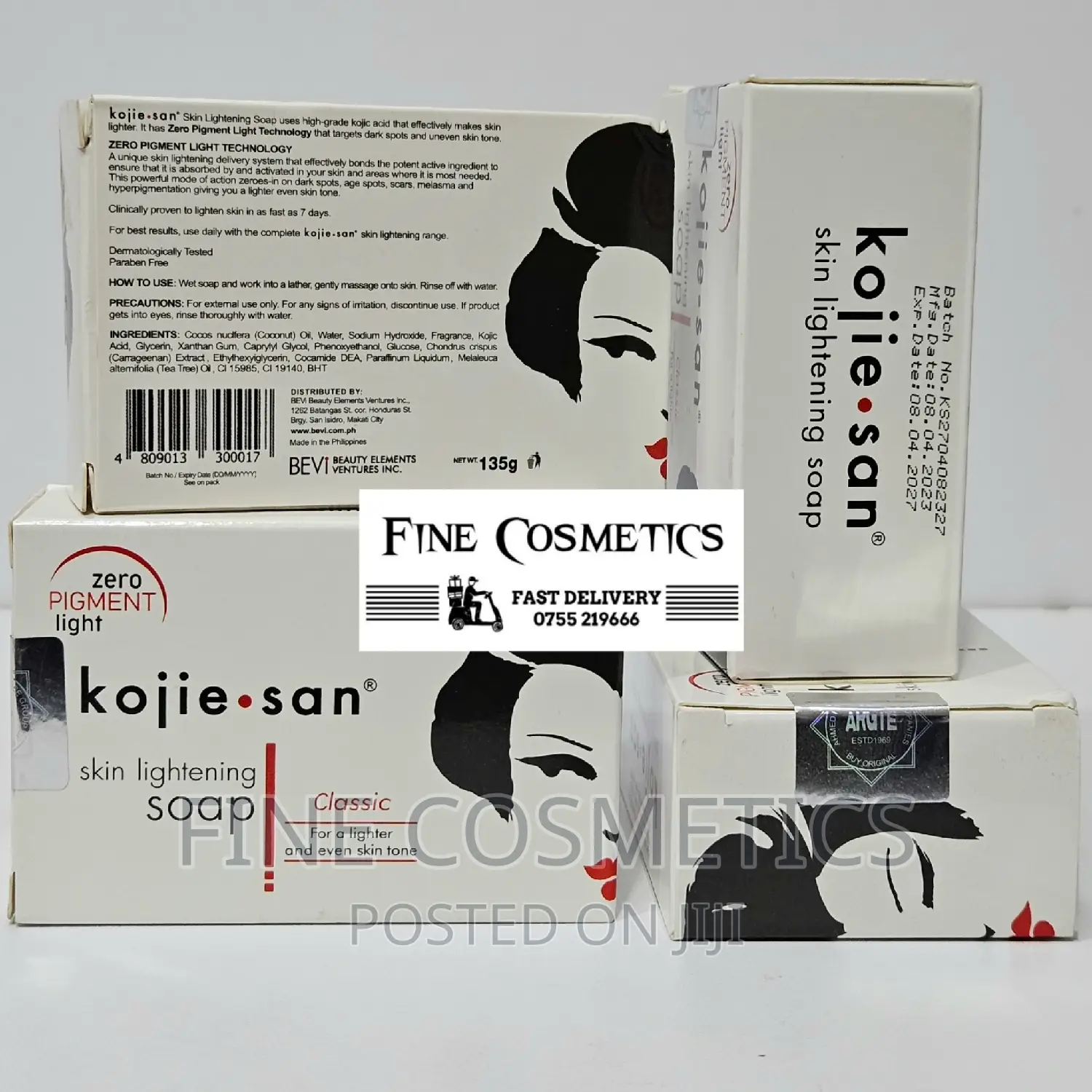 ORIGINAL Kojie San Soap Zero Pigment Classic Skin Lightening