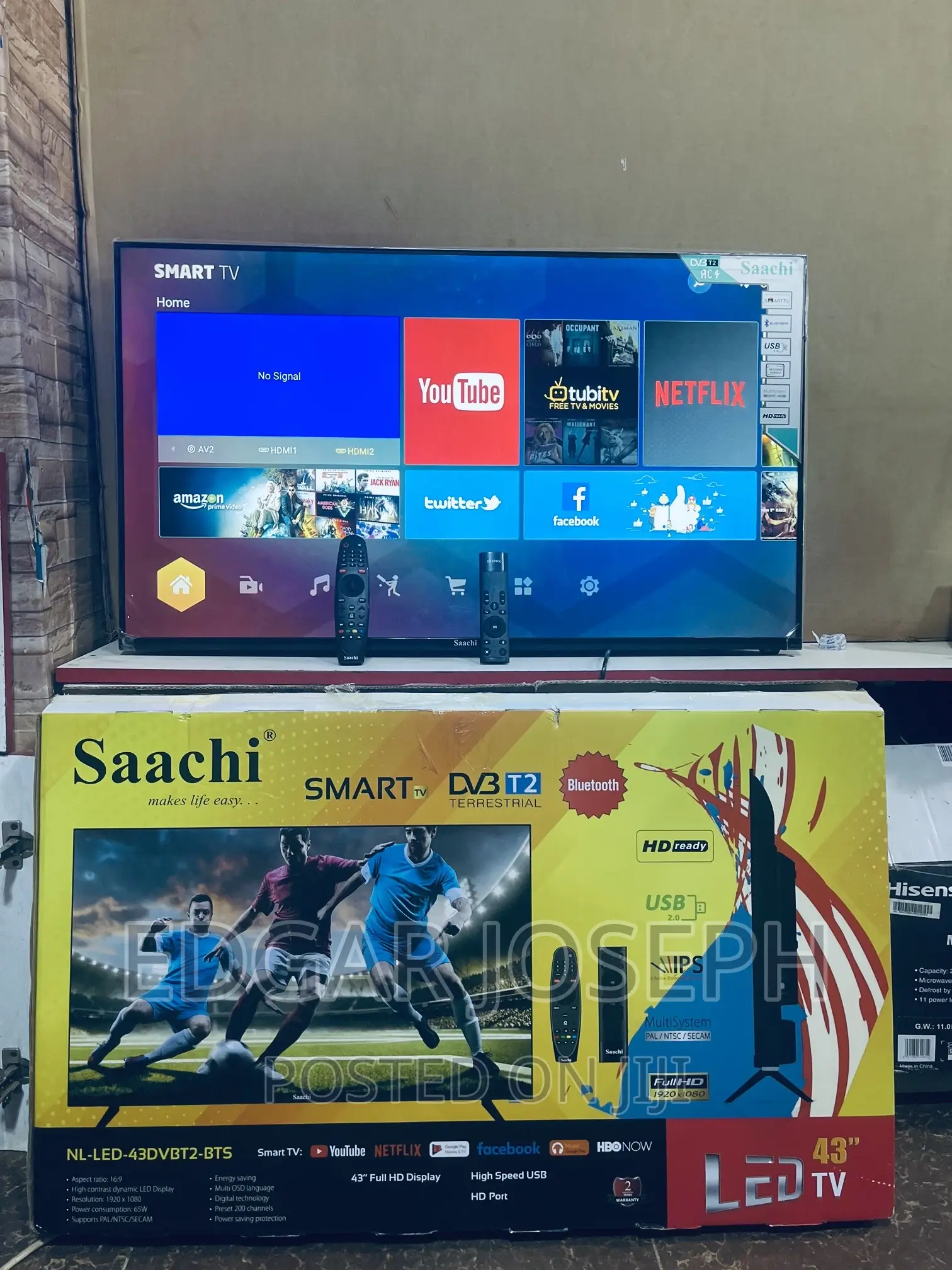 Saachi Smart Tv 43 Inches