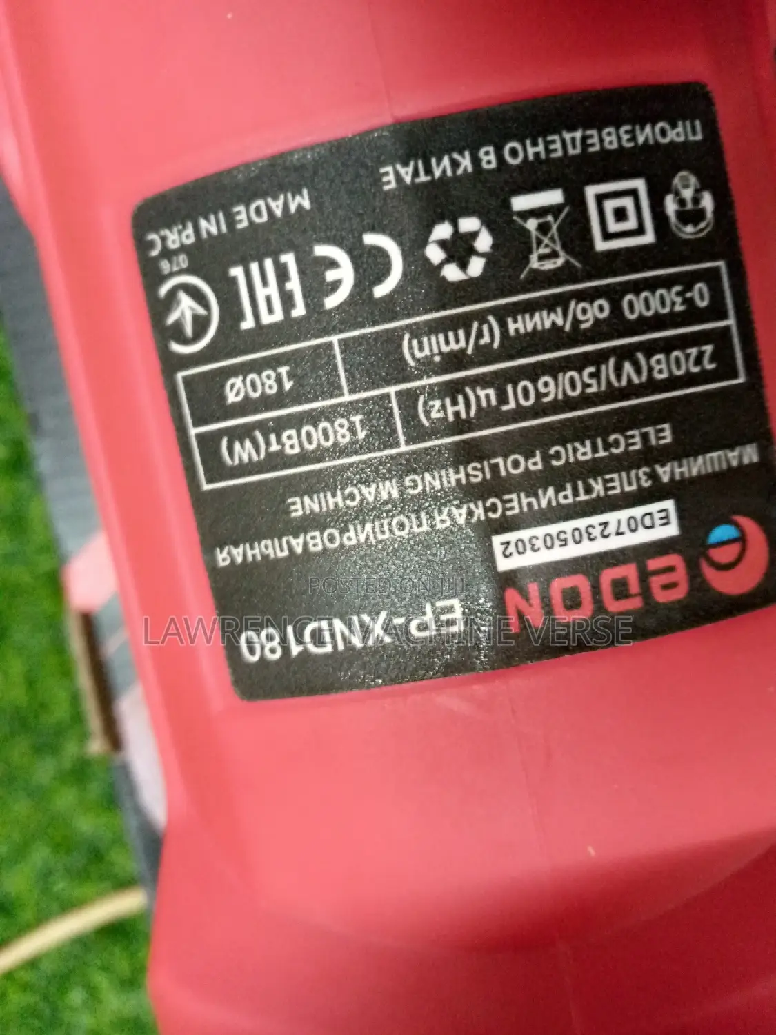 Car Polisher 1800W