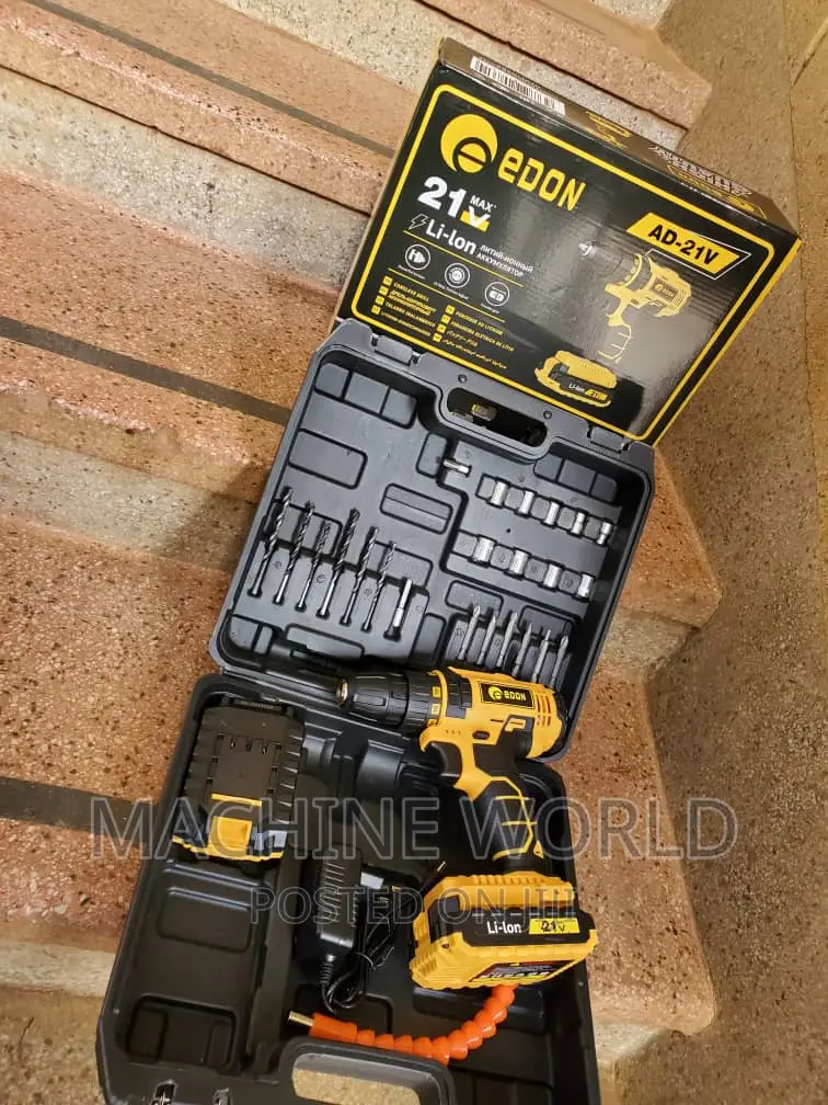 Cordless Drill 21v With Accessories