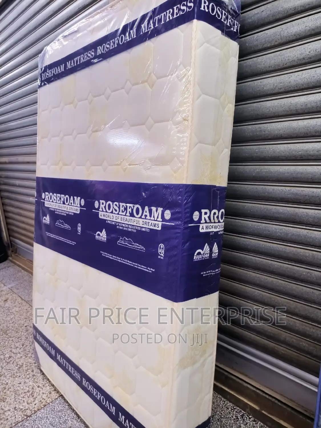 Rosefoam Mattress Premium High Density Smart 5*6 in 8 Inches