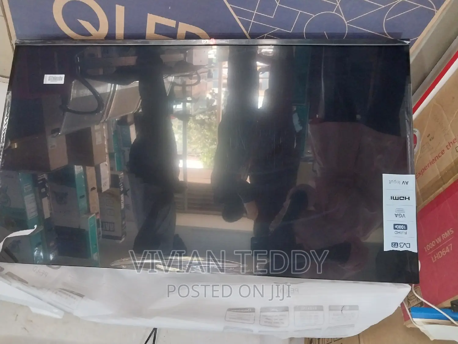 43" Led Lg Tv Flat Screen Flameless