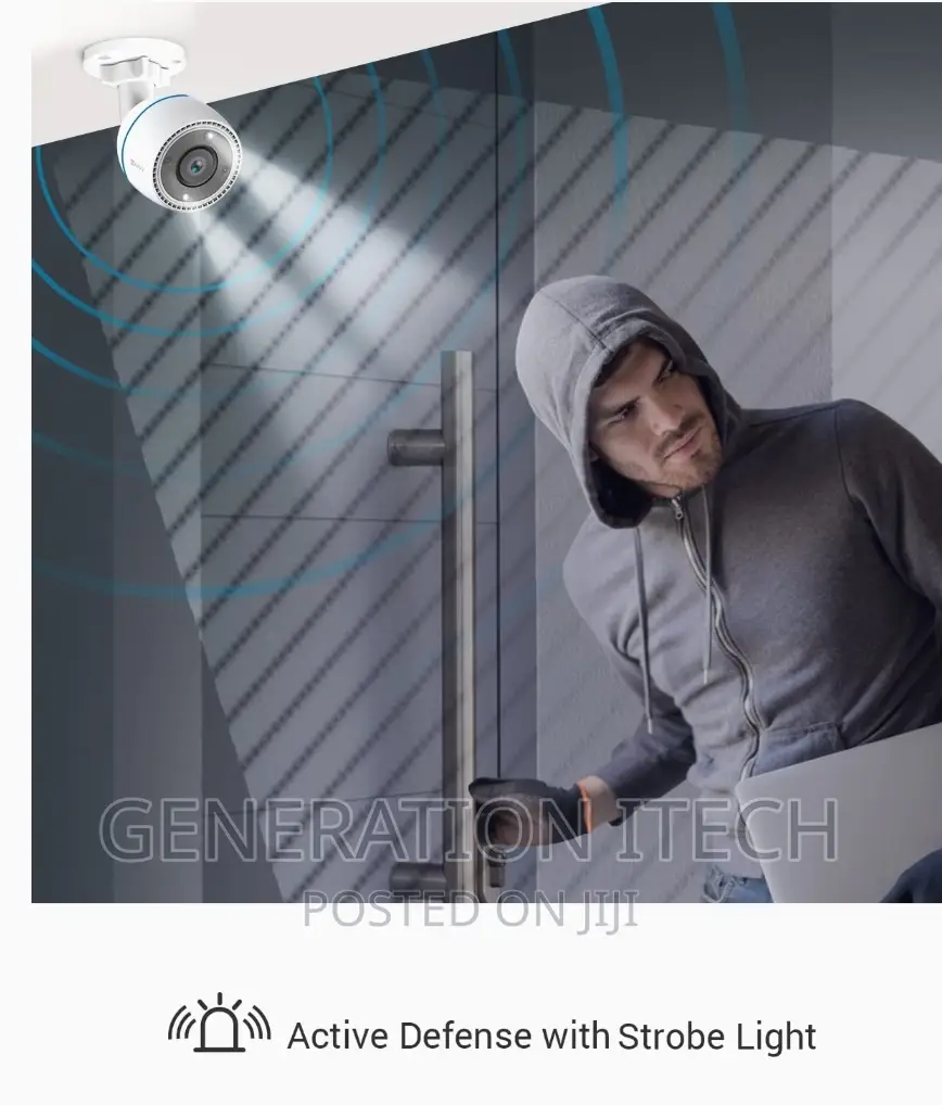 Ezviz H3c Color Wi-Fi Smart Home Camera Outdoor