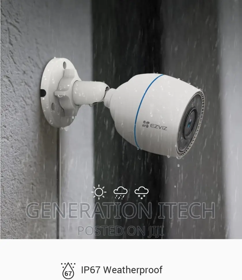Ezviz H3c Color Wi-Fi Smart Home Camera Outdoor