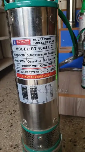 Solar Pump 90m Royalty