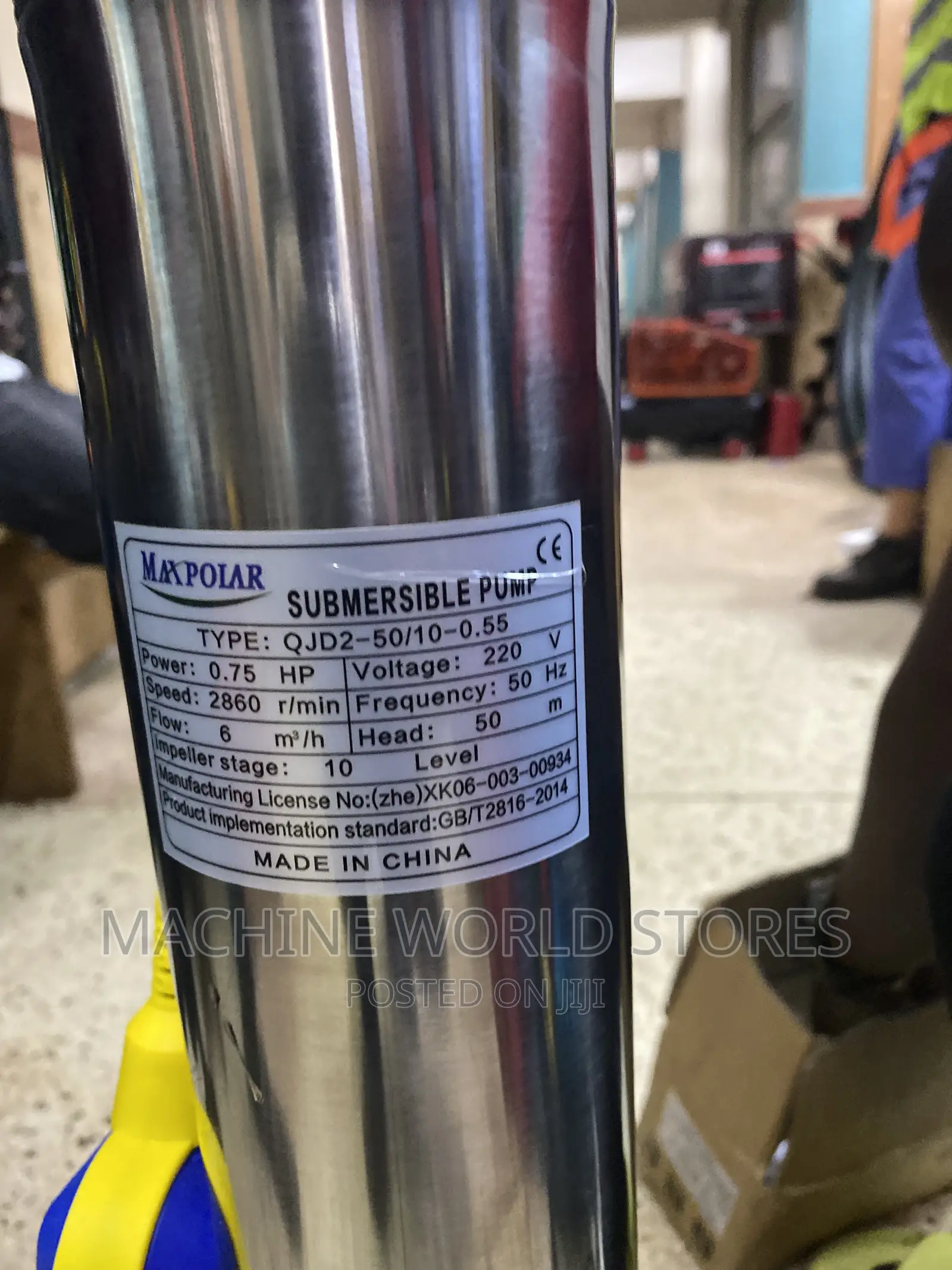 50meters Water Pump (Deep Well) Maxpollar