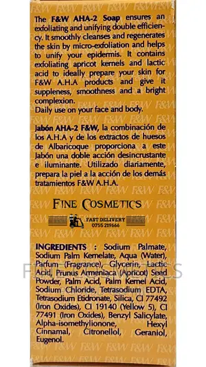 Original Fair and White Aha Exfoliating Soap