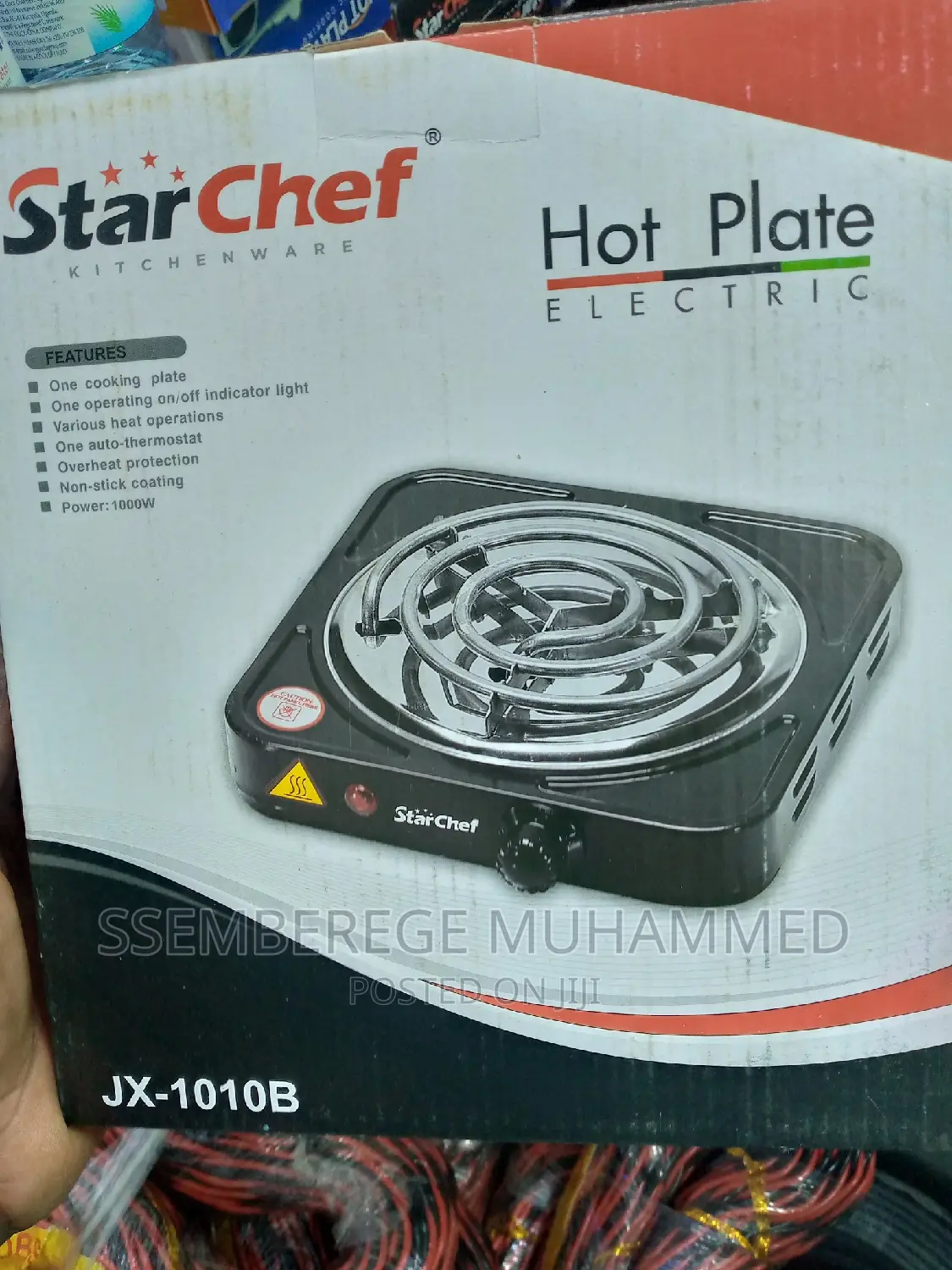Electric Hot Plate Star Chef