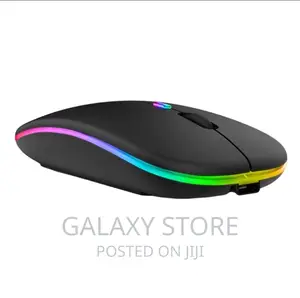 Bluetooth Wireless Mouse Rechargeable Led Light Mouse