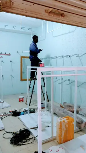Colour Painting and Display Design for Saloon, Shops, Etc