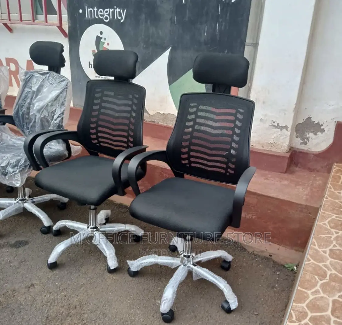 Mesh Back Headrest Office Chairs