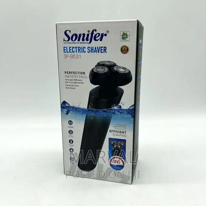 Sonifer Dry Wet Beard Trimmer, Rechargeable Washable Shaver