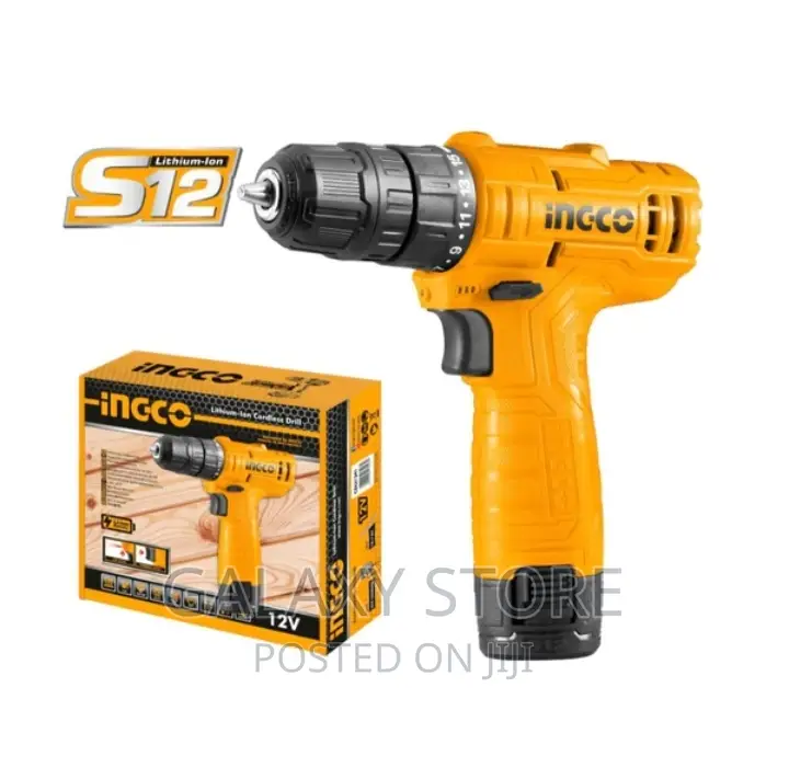 2pc Combo Kit Cordless Drill 12v and Impact Drill