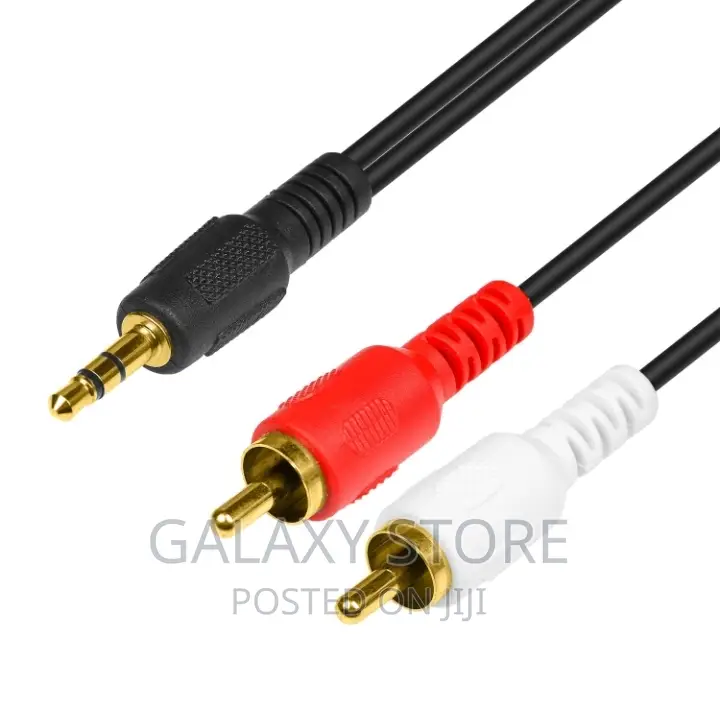 3.5mm Male to RCA Male Stereo Sound Audio Cable