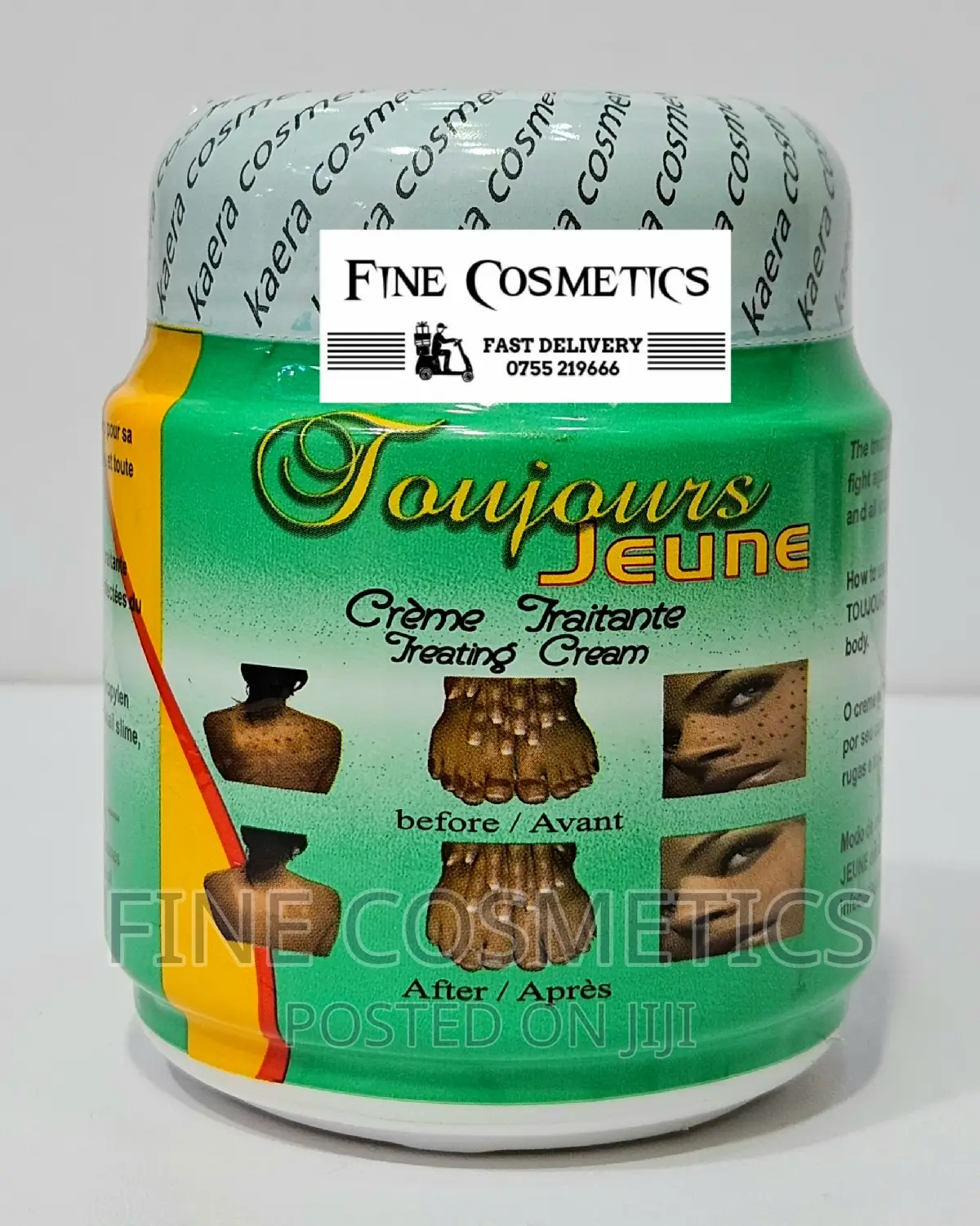 Toujours Jeune Anti-Aging Blackspots Remover Body Cream 300g