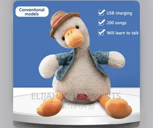 Talking, Singing Plush Duck Toy