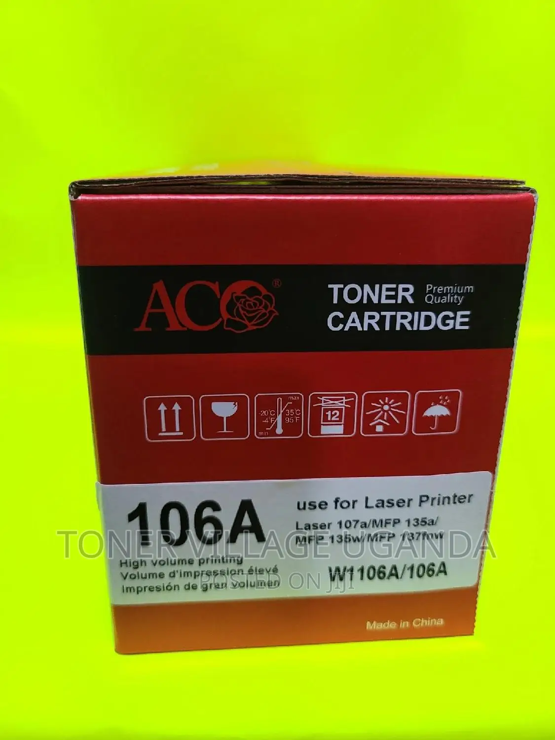 Hp 106A Toner Cartridge for Use in Mfp135a Mfp135w M107a