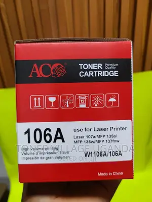 Hp 106A Toner Cartridge for Use in Hp 107a 107w Mfp135a