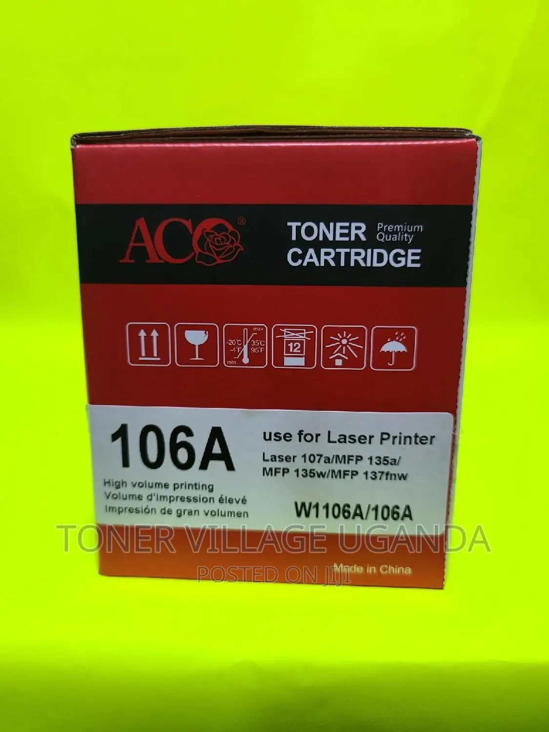 Hp 106A Toner Cartridge for Use in Hp 107a 107w Mfp135a