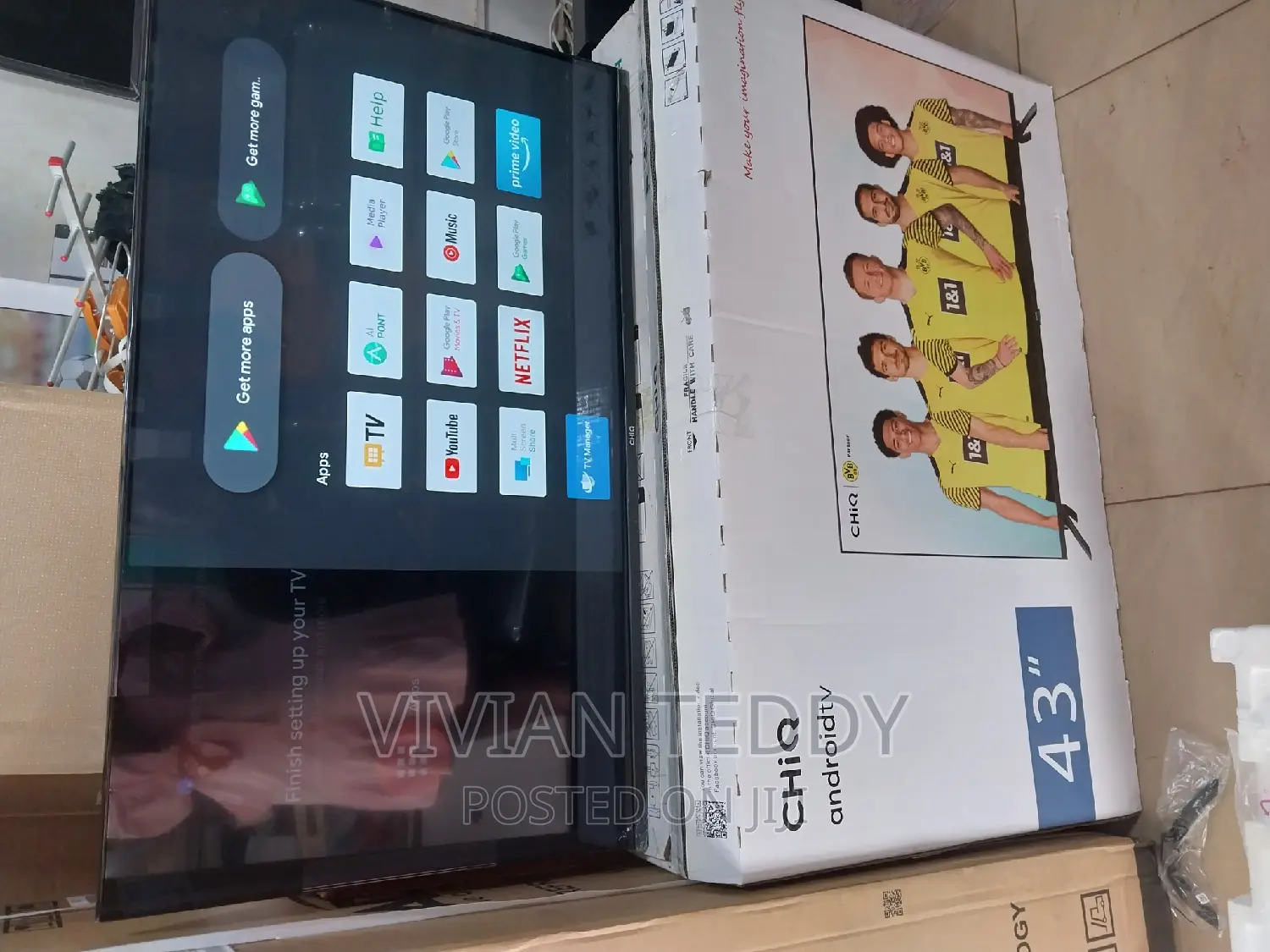 43" Led Chiq TV Smart 43"