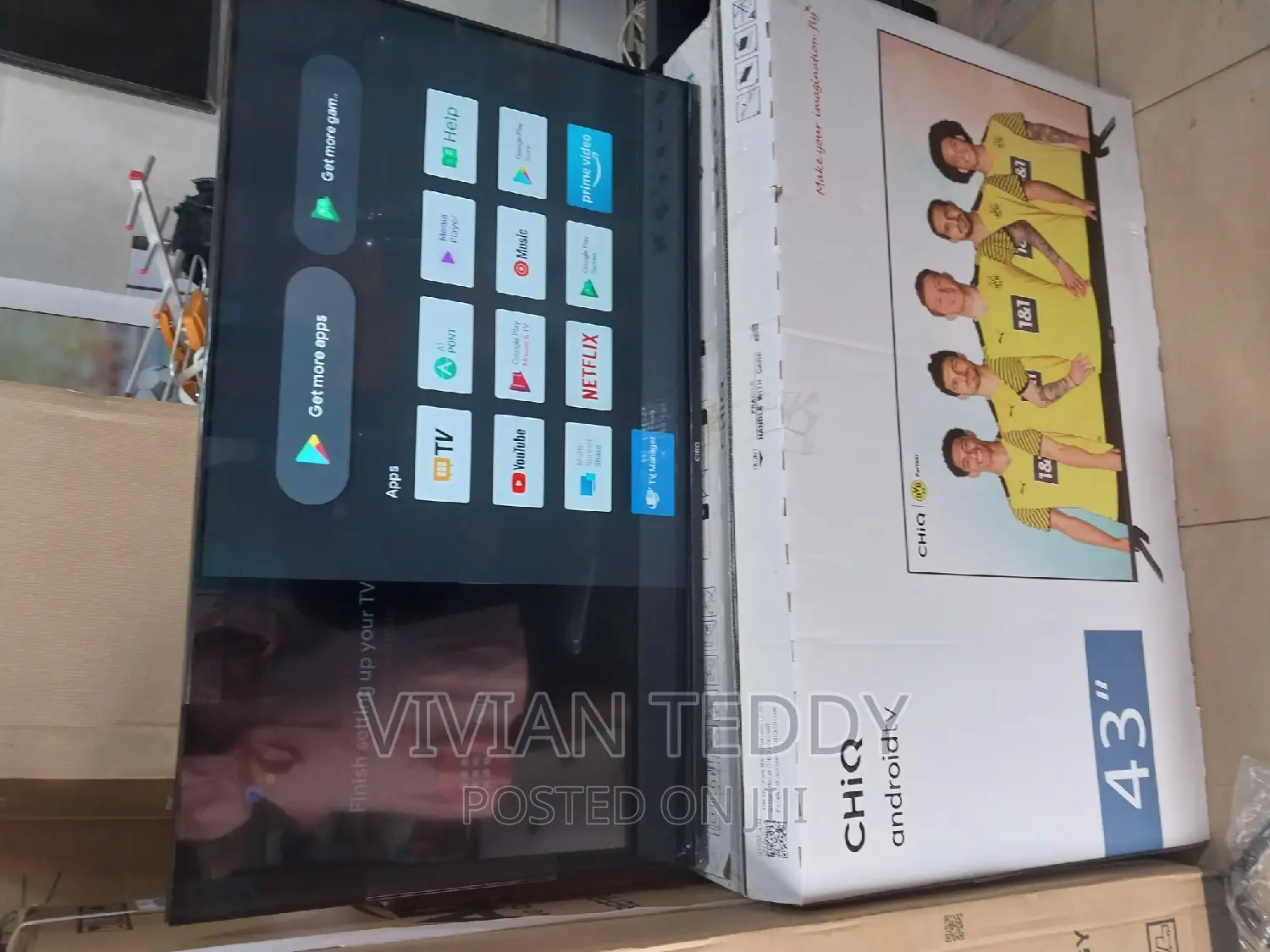 43" Led Chiq TV Smart 43"