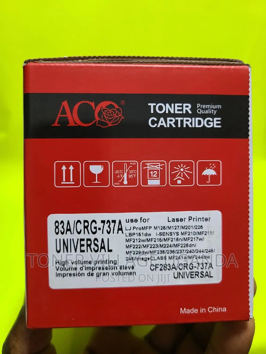 Hp 83A Toner Cartridge for Use in Hp Pro M125a M127 M225 Etc