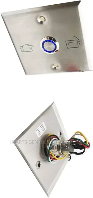 Exit Switch ,Steel + Led
