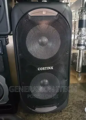 Cortina Rechargeable Dual Speaker- Amplified, 12 Inches