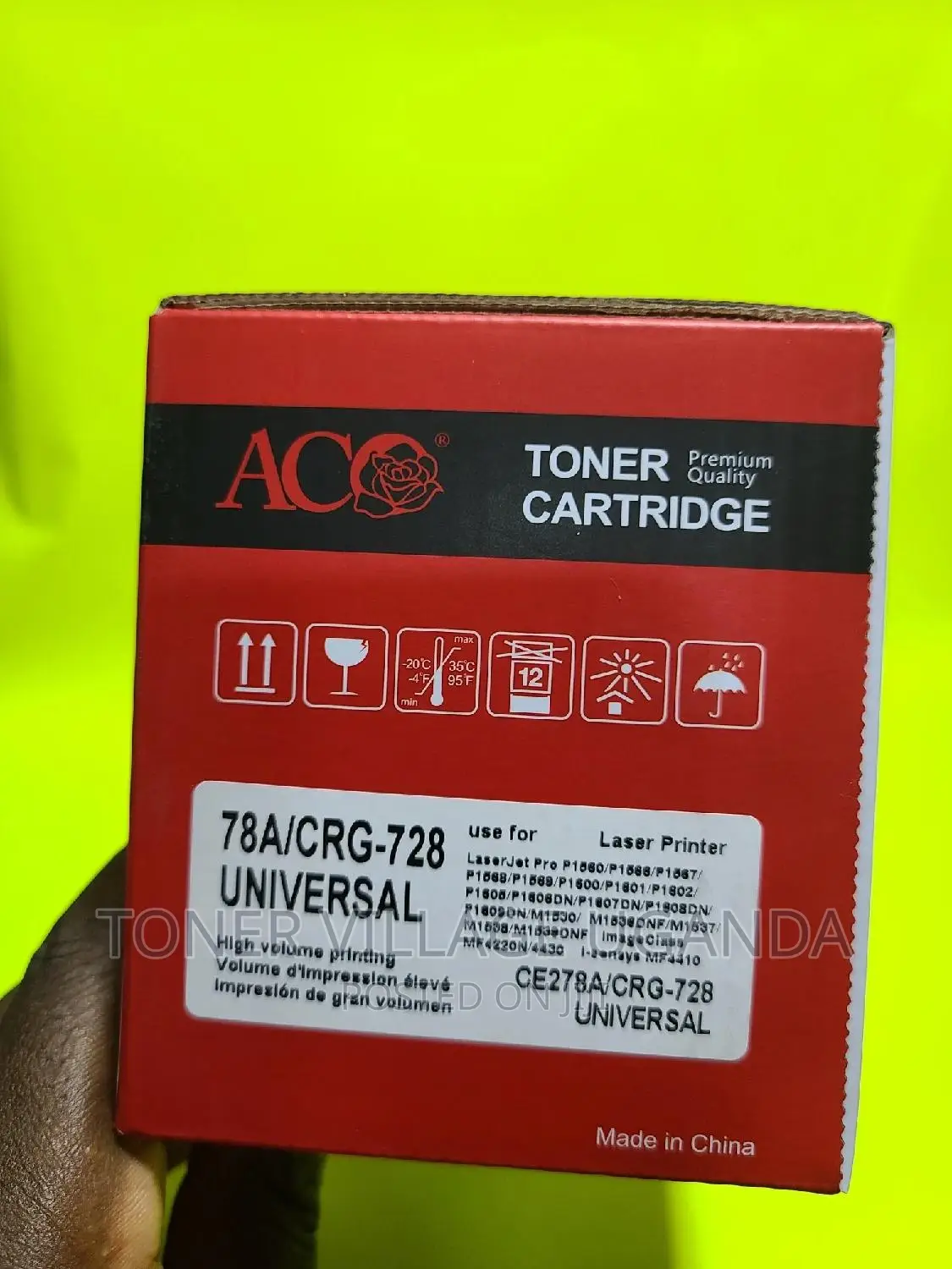 Hp 78A Cartridge for Use in Hp P1536 P1566 P16