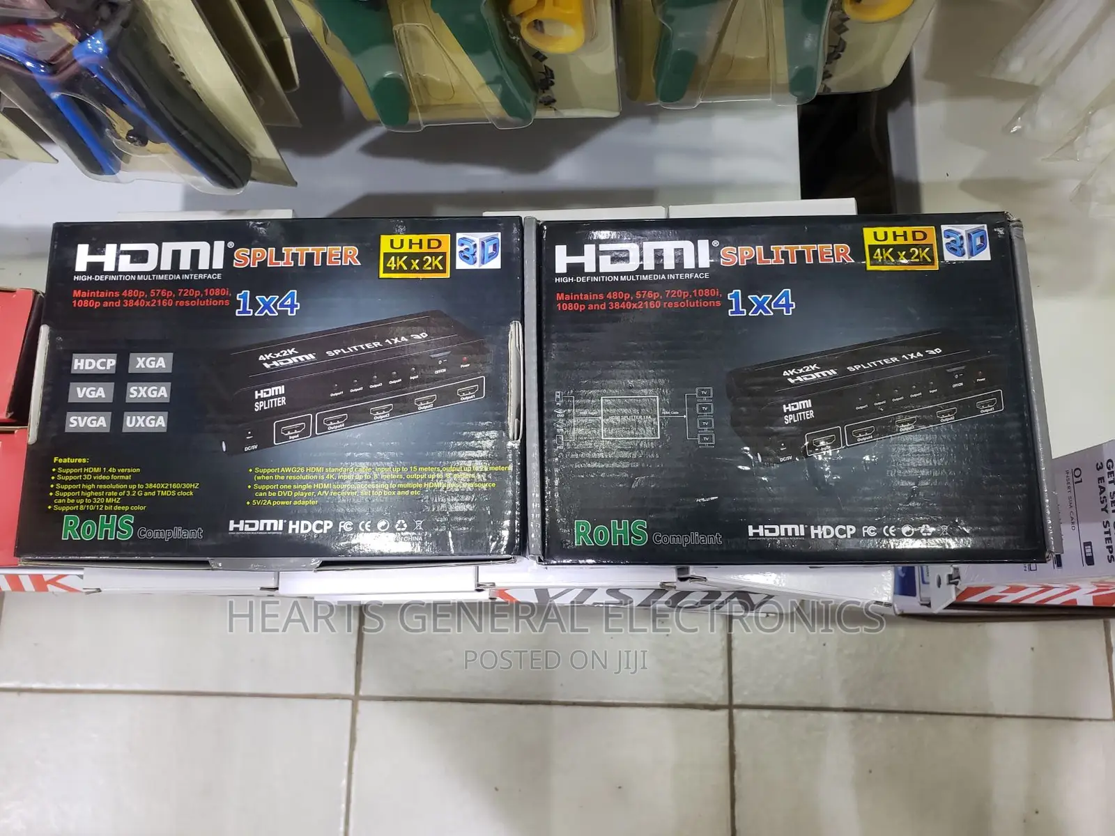 4K HDMI Splitter 4way
