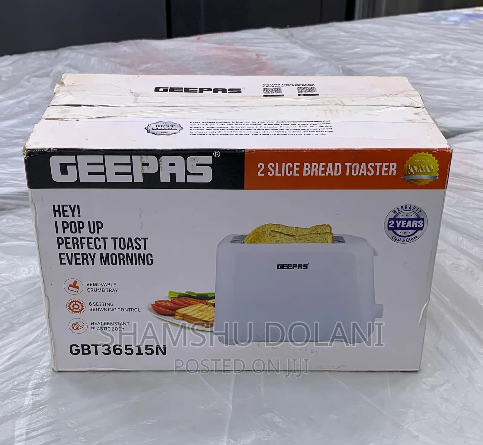 2 Slice Bread Toaster