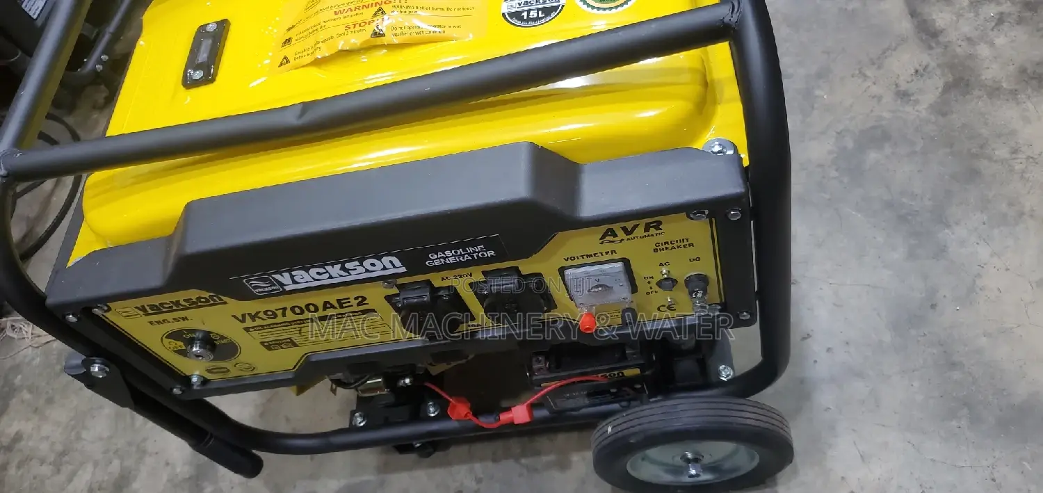 VACKSON Petrol Generator 4kva / 3.8kw