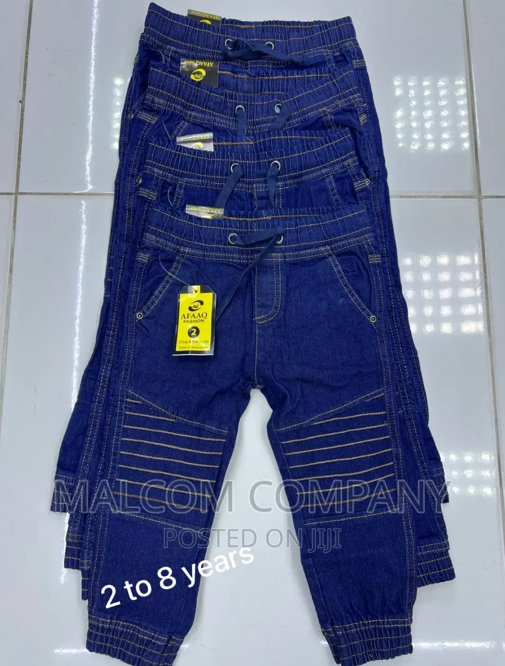 Blue Jeans for Boys, 2,3,4,5,6,7,8 Year