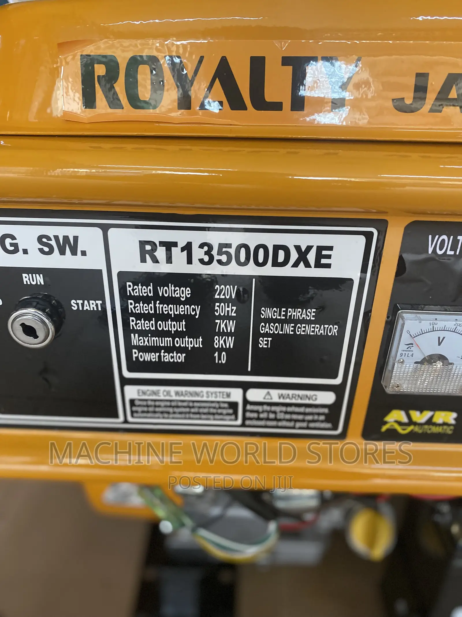 Generator 6kw (Royalty Japan)
